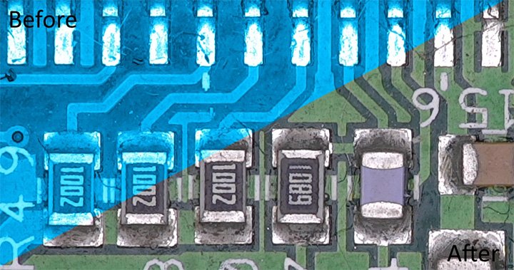 HDAF800 hd 1080p auto focus digital microscope with white balance adjustment