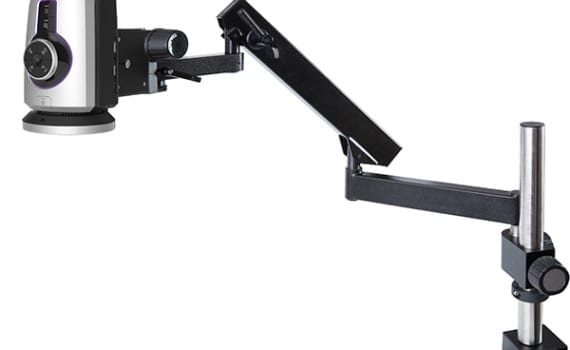 Omni-Core hd 1080p auto focus Integrated Measurement Digital Microscope with Articulating Arm Stand