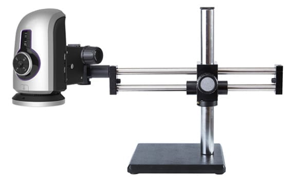 Omni-Core hd 1080p auto focus Integrated Measurement Digital Microscope with dual sliding arm stand