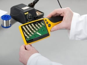 HD-PAD handheld digital microscope application