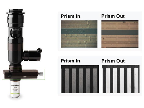 Differential Interference Contrast option for HD809 HD Digital Microscope