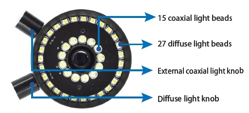 HD-A23001 All-in-One HD 1080p Economy Digital USB Microscope LED ring light