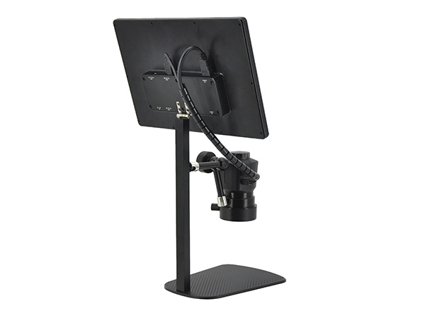 HD-A23001 All-in-One HD 1080p Economy Digital USB Microscope with 12.5″ HD Monitor back