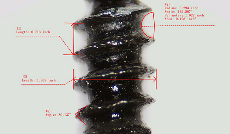 HD-A23001 All-in-One HD 1080p Economy Digital USB Microscope with 12.5″ HD Monitor angled measurement for PC