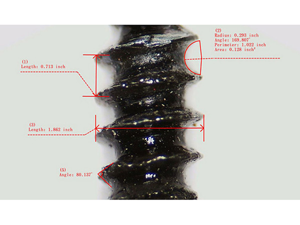 HD-A23001 All-in-One HD 1080p Economy Digital USB Microscope with 12.5″ HD Monitor angled measurements
