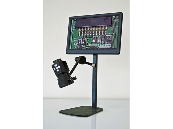 HD-A23001 All-in-One HD 1080p Economy Digital USB Microscope with 12.5″ HD Monitor and horizontal magic arm