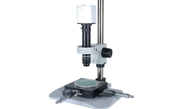 HD806LBSXY hd 1080p high magnification digital microscope with basic stand and xy measurement stage