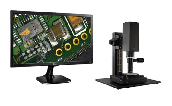 MX8000 HD 1080p Auto Calibration Measurement Digital Microscope with optional coaxial lighting port and xy measurement stage