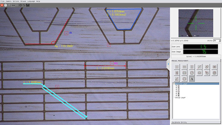 MX8000 HD 1080p Auto Calibration Measurement Digital Microscope with measurement options