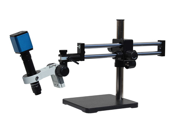 HDAF206LDU hd 1080p auto focus high magnification digital microscope with dual sliding arm stand