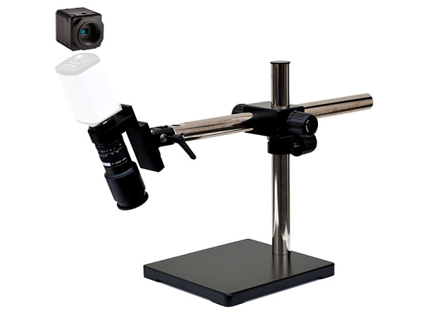 HD701LUS HD 1080p Pure HDMI Digital Microscope with universal boom stand