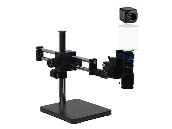 HD701LDU HD 1080p pure HDMI Digital Microscope with dual sliding arm stand