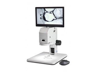 HD-A03001 hd 1080p all in one digital microscope with 12 inch hd monitor and built in measurement software