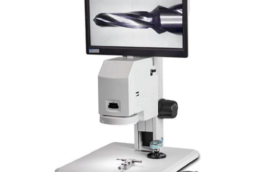 HD-A03001 hd 1080p all in one digital microscope with 12 inch hd monitor and built in measurement software