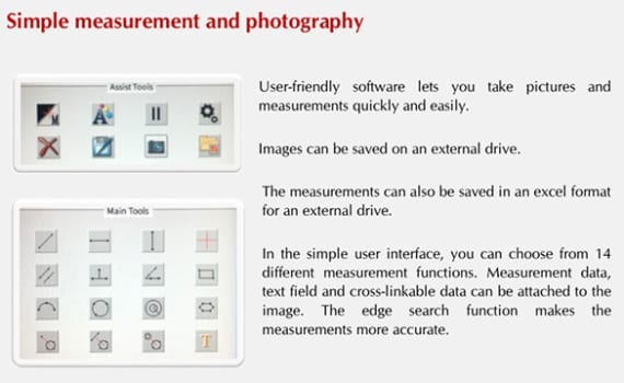HD-A03001 hd 1080p all in one digital microscope with built in measurement software