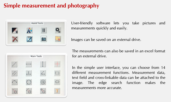 HD-A03001 hd 1080p all in one digital microscope with built in measurement software