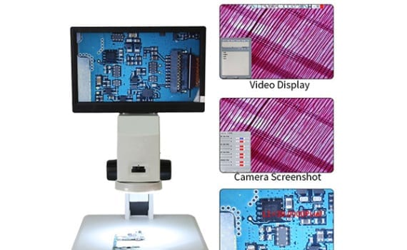 HD-A03001 hd 1080p all in one digital microscope image capture and measurement