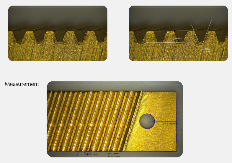 HD-A03001 hd 1080p all in one digital microscope built in measurement software